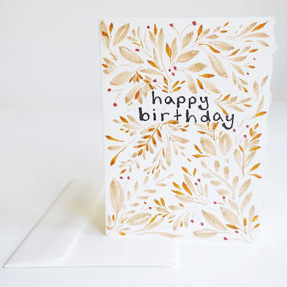 Five Patch Design Original Happy Birthday Greeting Card