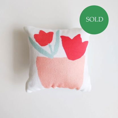 Five Patch Design Mini Pillow